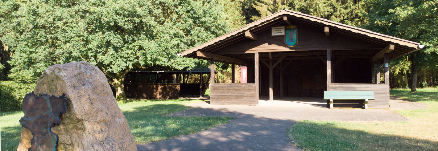 Grillhütte am Mittelpunkt